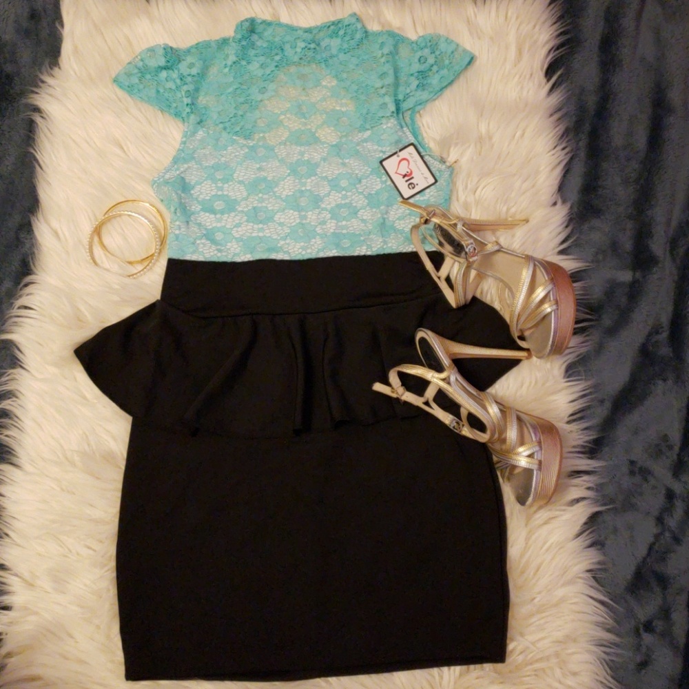 PEPLUM DRESS - Picture 2 of 8